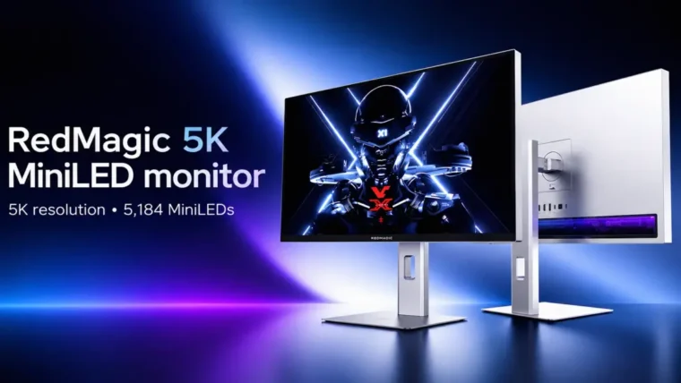 RedMagic expande mercado de monitores gamer com modelo MiniLED