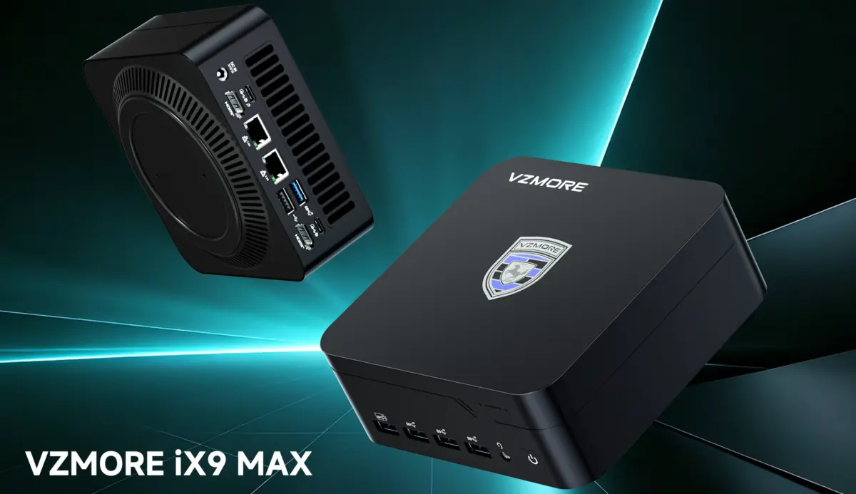 VZMore lança mini PC iX9 Max com Intel Core Ultra 9 185H 1 VZMore lança mini PC iX9 Max com Intel Core Ultra 9 185H