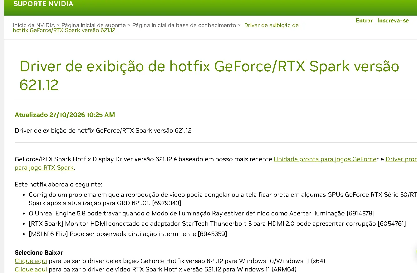 NVIDIA lança atualização de emergência para placas da linha RTX nvidia game ready