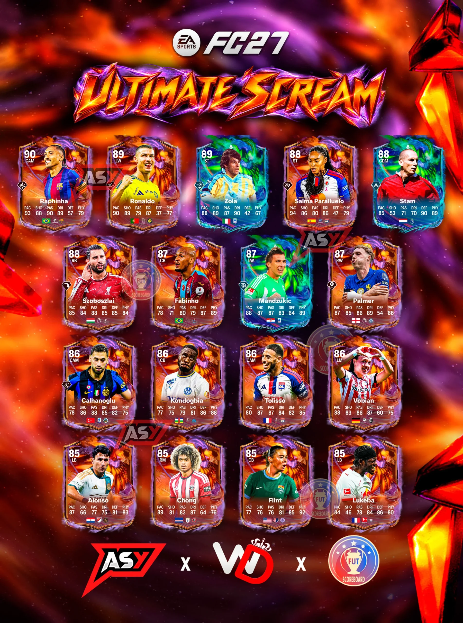 EA FC 27: Leaker revela jogadores do evento Ultimate Scream 2 EA FC 27: Leaker revela jogadores do evento Ultimate Scream ultimate scream fc 27